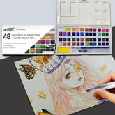 CAJA ACUARELA POCKETBOX ARTIST 48 COLORES | 1 UNIDADES | (ROYMART)